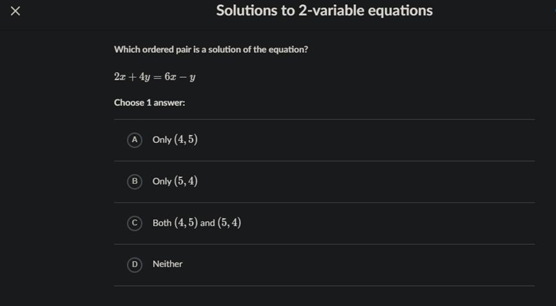 Solutions to 2-variable equations-example-1