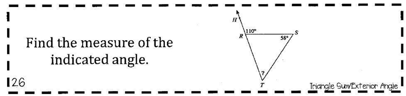 Find the measure of the indicated angle-example-1