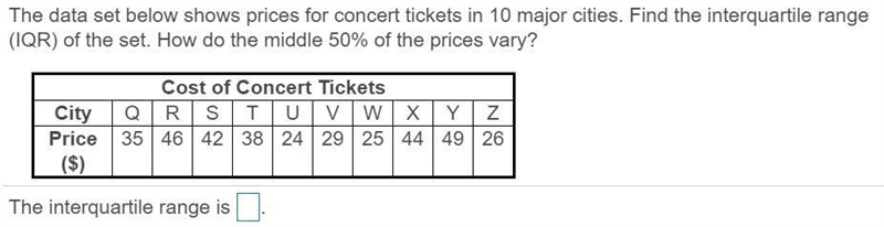 Help me find the interquartile range please-example-1