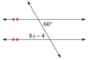 What is the degree measure for the unknown angle?-example-1