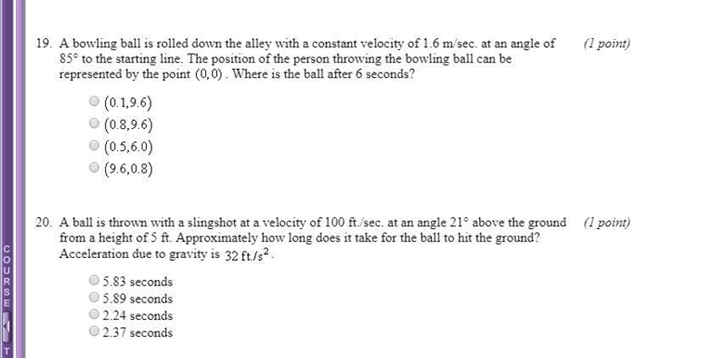 1) What is the shape of the graph of the following parametric equations? x = 3 cos-example-3