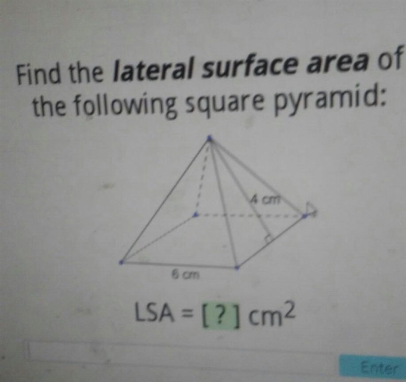 Do anyone know how to find the lateral surface Areas??​-example-1