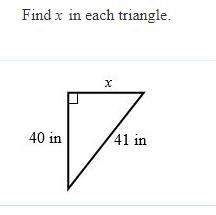 Find the x in the tringle-example-1