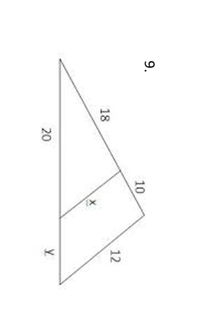 find the missing sides.round to the nearest tenth.pls answer quickly i really dont-example-1