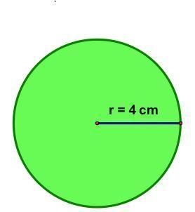 If the radius of the circle is 4 cm, find its circumference. [Use 3.14 for π.]-example-1