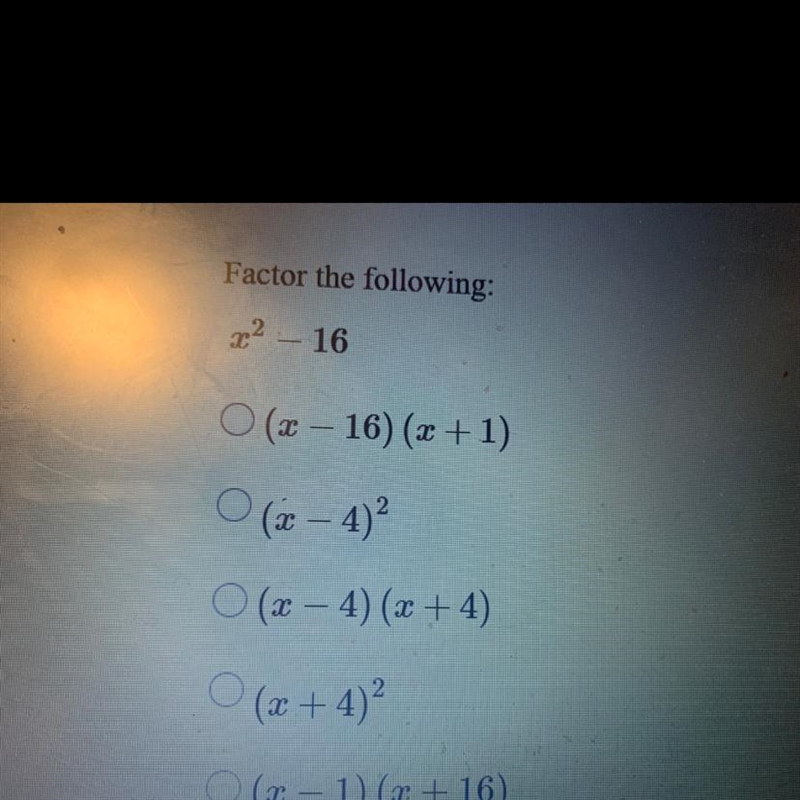 Factor the following-example-1