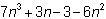 Which algebraic expression has like terms?-example-2