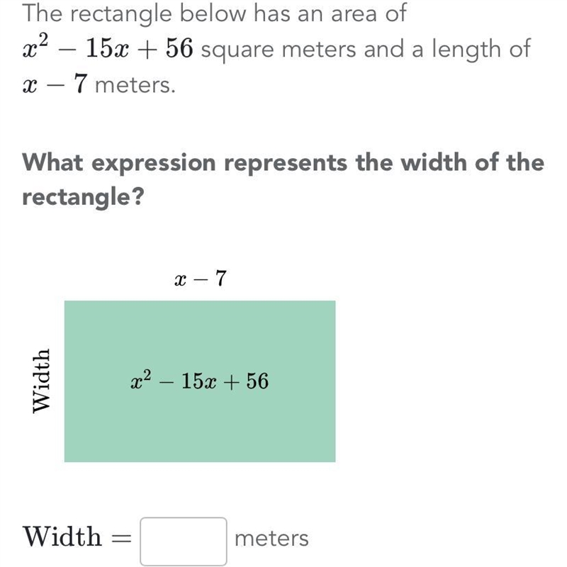 What is now the width in meters of this problem?-example-1