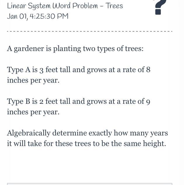 Linear system word problem-example-1