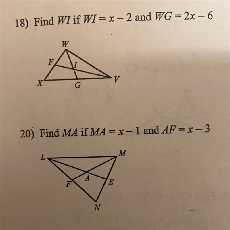 Please help me with BOTH problems and show with work so i can understand-example-1