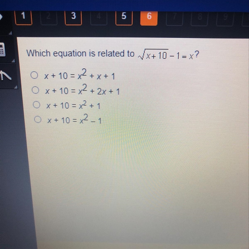 Which equation is related to..???-example-1