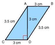 What is the perimeter of parallelogram ABDC?-example-1