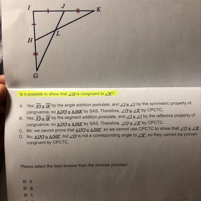 Is it possible to show that G is congruent-example-1