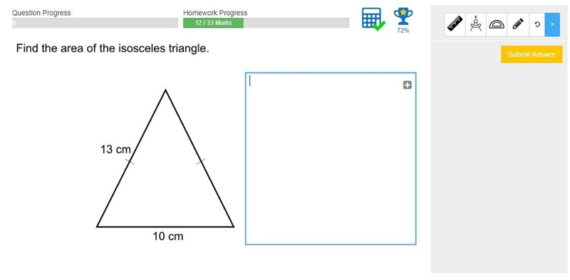 Help me with this homework its in the Pythagoras theorem topic-example-1