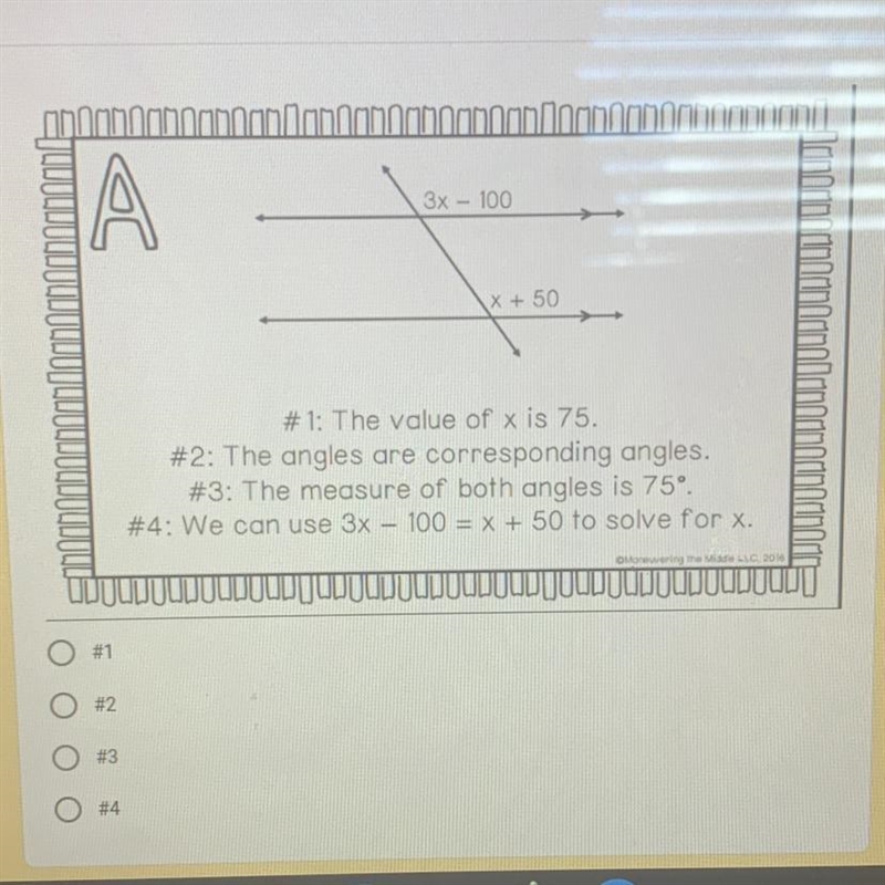 Parallel lines cut by transversal?..help?-example-1