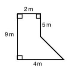 The school playground is the shape below. How many square meters is the playground-example-1