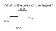 Suppose you are covering your desk (shape below) with paper and want to know how many-example-1