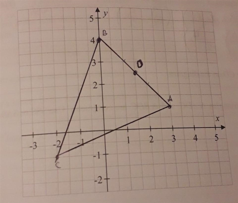 Show that the triangles ADC and BDC are congruent. Use SSS and SAS ​-example-1