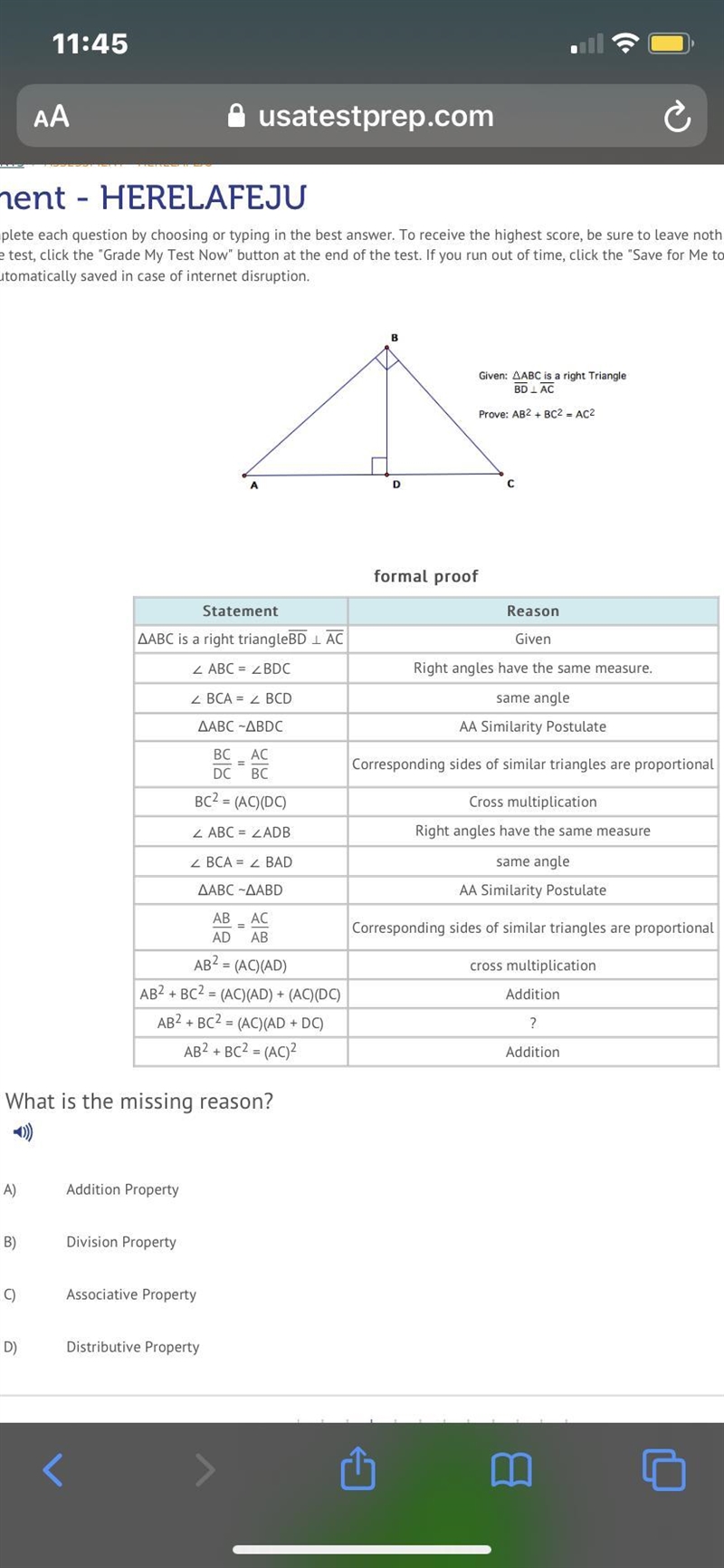 What is the missing reason?-example-1