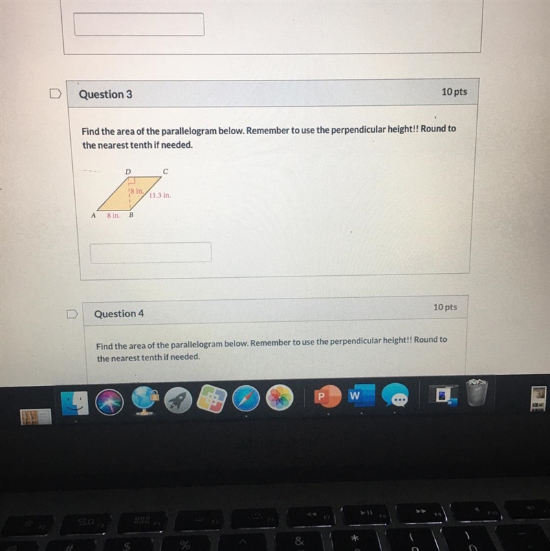 Find the area for the problem-example-1