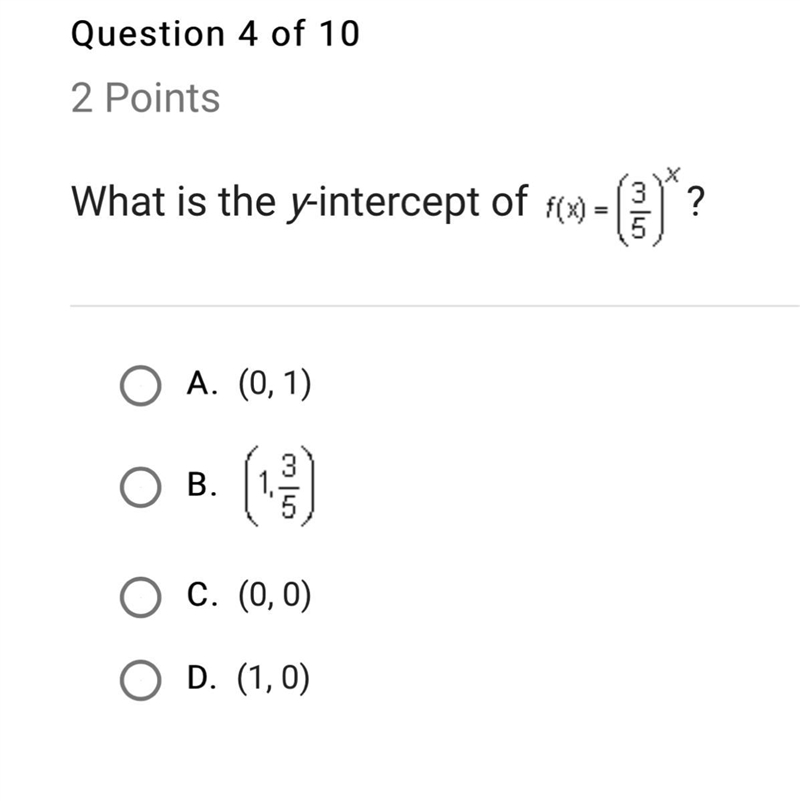 What is the y-intercept of ?-example-1