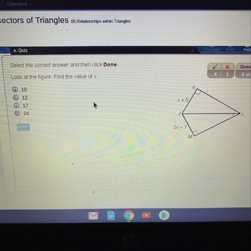 Look at the figure. Find the value of x-example-1