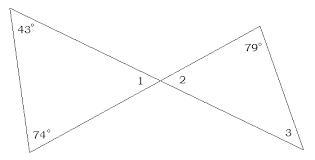 What is the measure of angle 3, in degrees, in the figure shown?-example-1