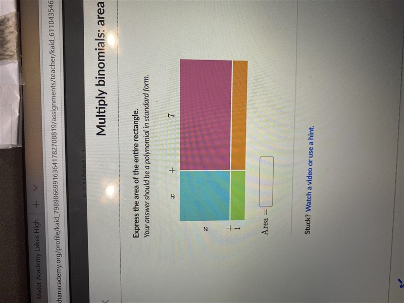 It’s asking for the area? Please help! Thank you!-example-1