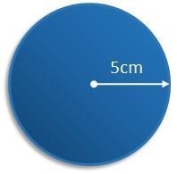 What is the area of the following circle? Either enter an exact answer in terms of-example-1