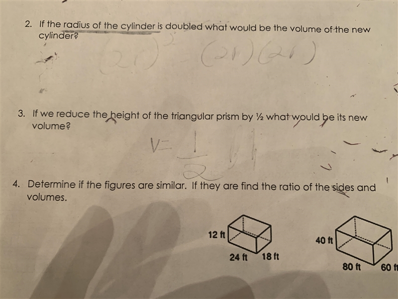 Plz help... geometry volume, density-example-1