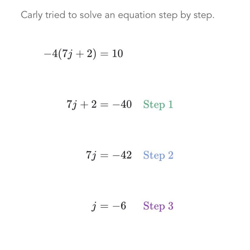 I need to know carly’s mistake-example-1