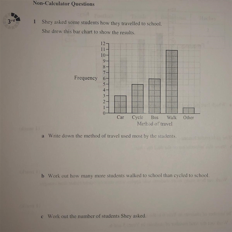 Some help simple question Work out awnsers for A. B. C. Bar graph question-example-1