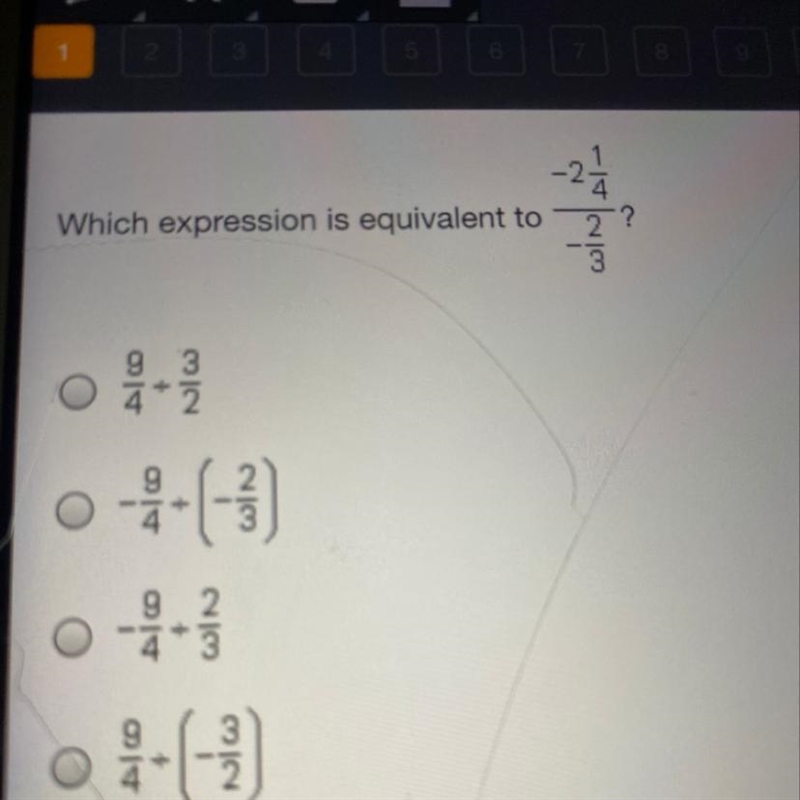 Which expression is equivalent ?-example-1