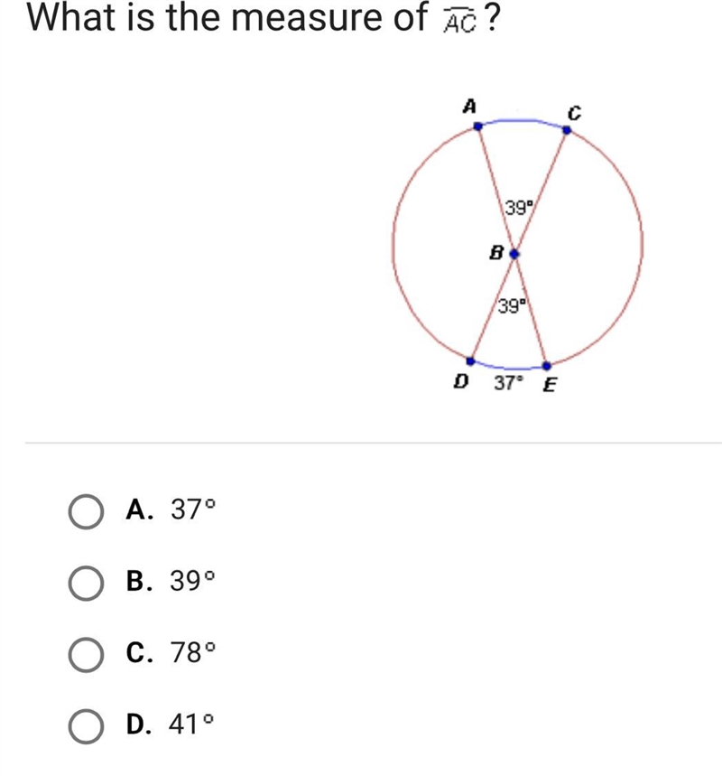 What is the measure of AC?-example-1