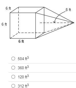 Identify the volume of the composite figure, rounded to the nearest tenth. PLEASE-example-1