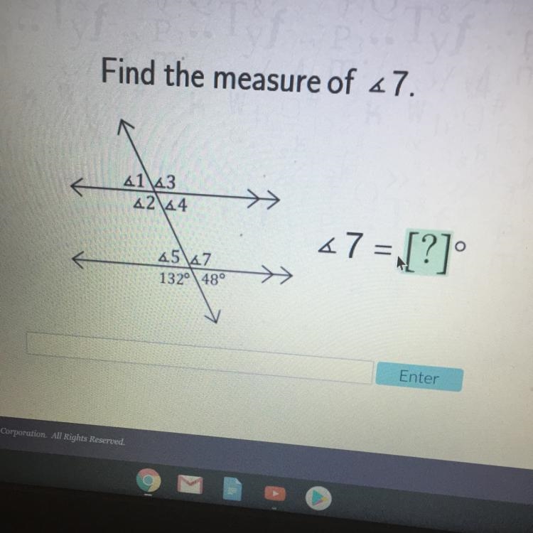 Find the measure of 7-example-1