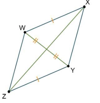 Consider quadrilateral WXYZ. Based on the information given, is the quadrilateral-example-1