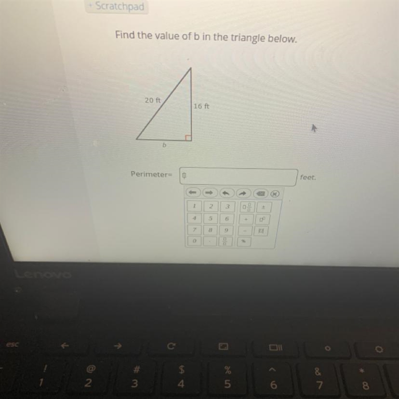 What is the perimeter This Pythagorean theorem-example-1