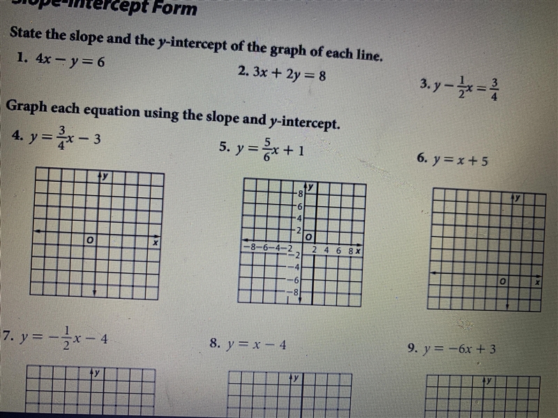 Can anybody help me on these. I need 4-6 done.-example-1