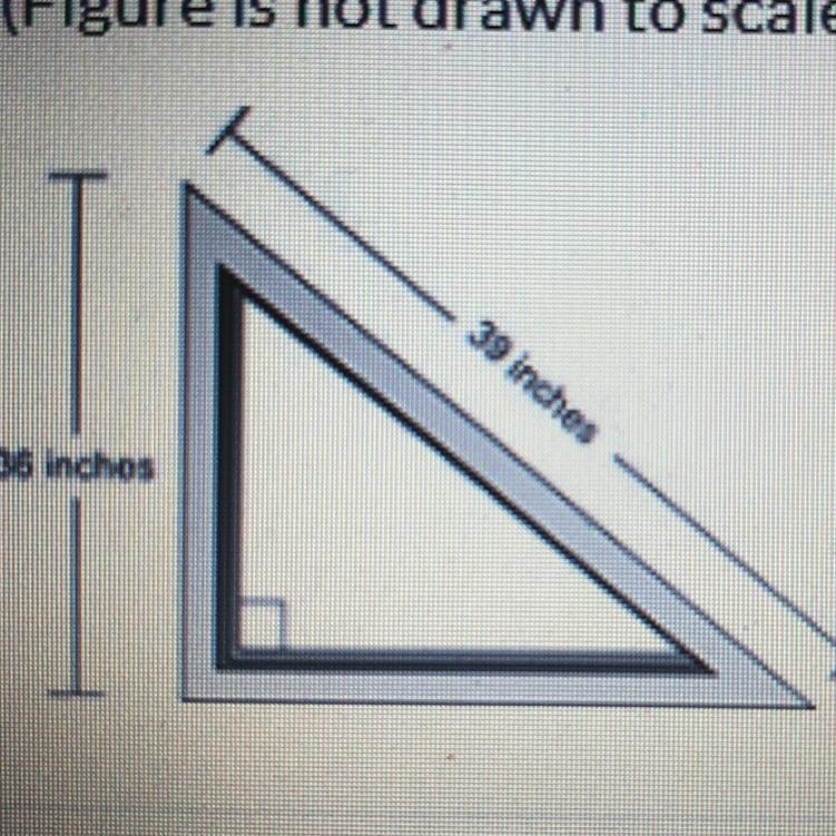 What is the length of the third side of the window frame below 15 27 25 32-example-1