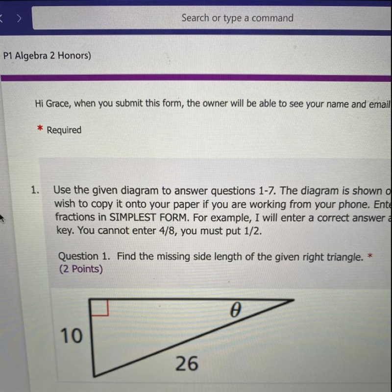 Find the tangent of theta-example-1