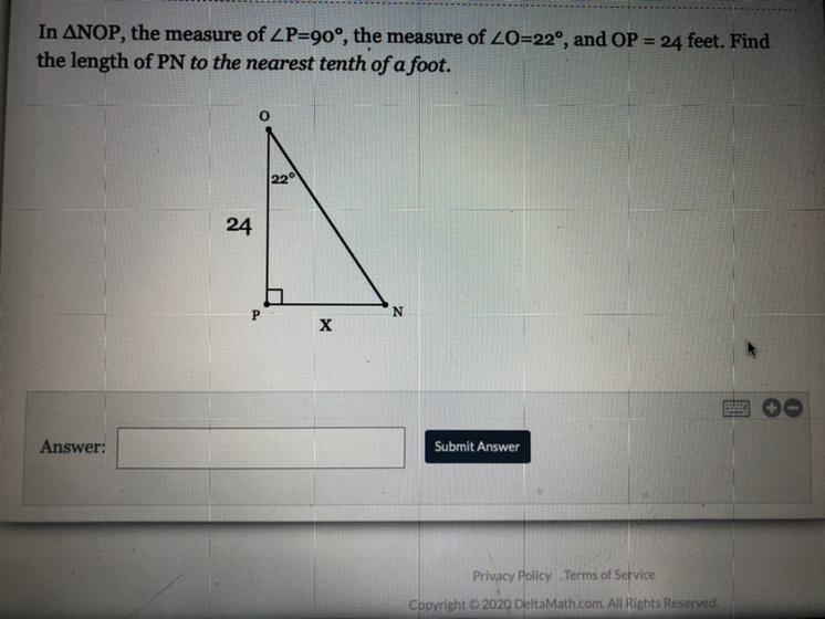 Can anyone help? this question is based on using soh cah toa trig-example-1