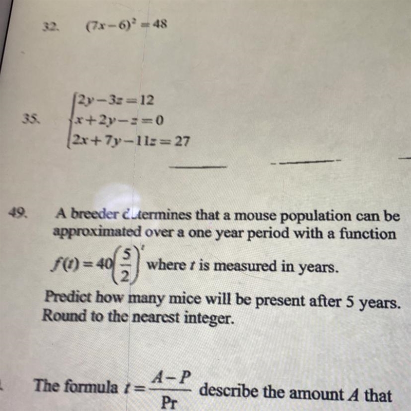 Please help me with problem 49!! i need to show my work also!-example-1