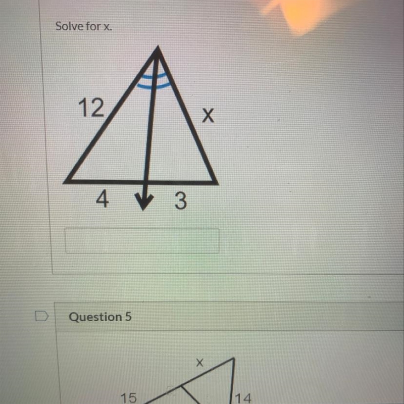 Solve forx. For geometry Plz help-example-1