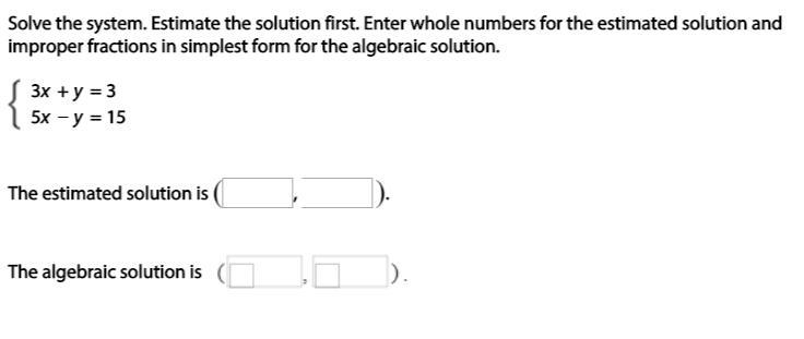 I don't know how to Solve Systems by Substitution-example-1