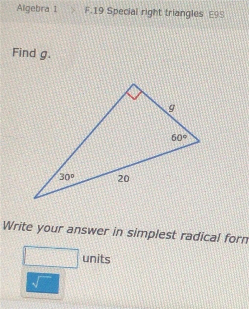 Find g Solve the problem ​-example-1