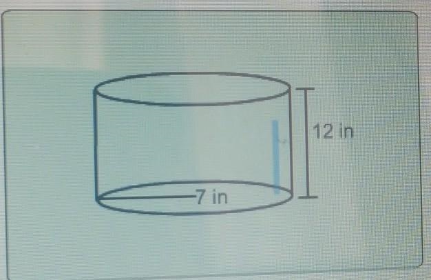 What is the circumference of the base? A)37.23 B)40.80 C)43.96 D)52.34 ​-example-1