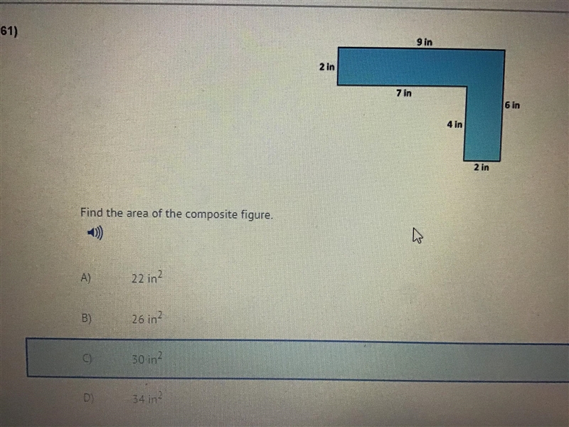 Please help Find the Area of the composite figure-example-1