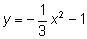 Which of the following equations describes the graph?-example-2