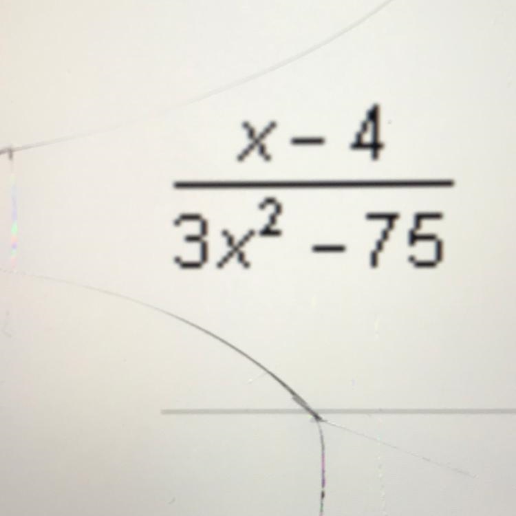 For what values of x is the rational expression below undefined?-example-1